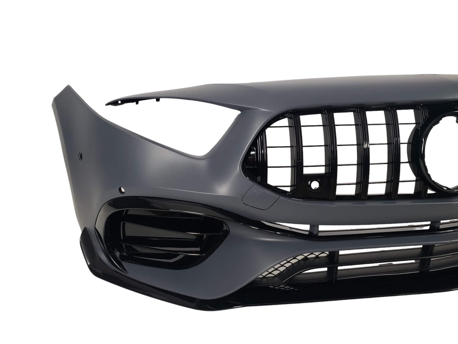 Комплект обвісів (стиль AMG45) Body Kit на Mercedes-Benz A-Class W177 2018-2022 року 3