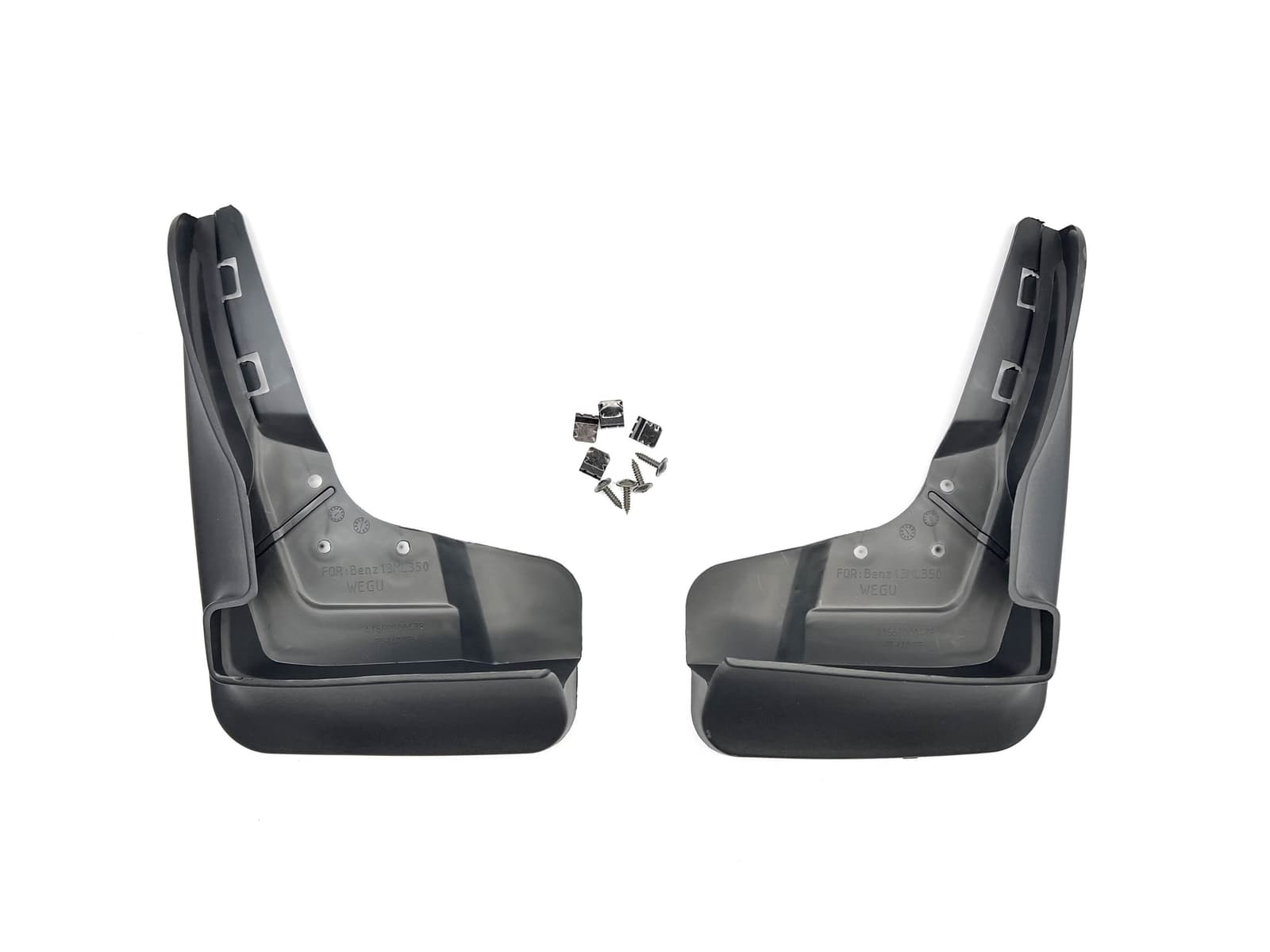 Бризковики передні Mercedes Benz ML W166 2012+/GLE W166 2015+ для авто з порогами 2 шт.