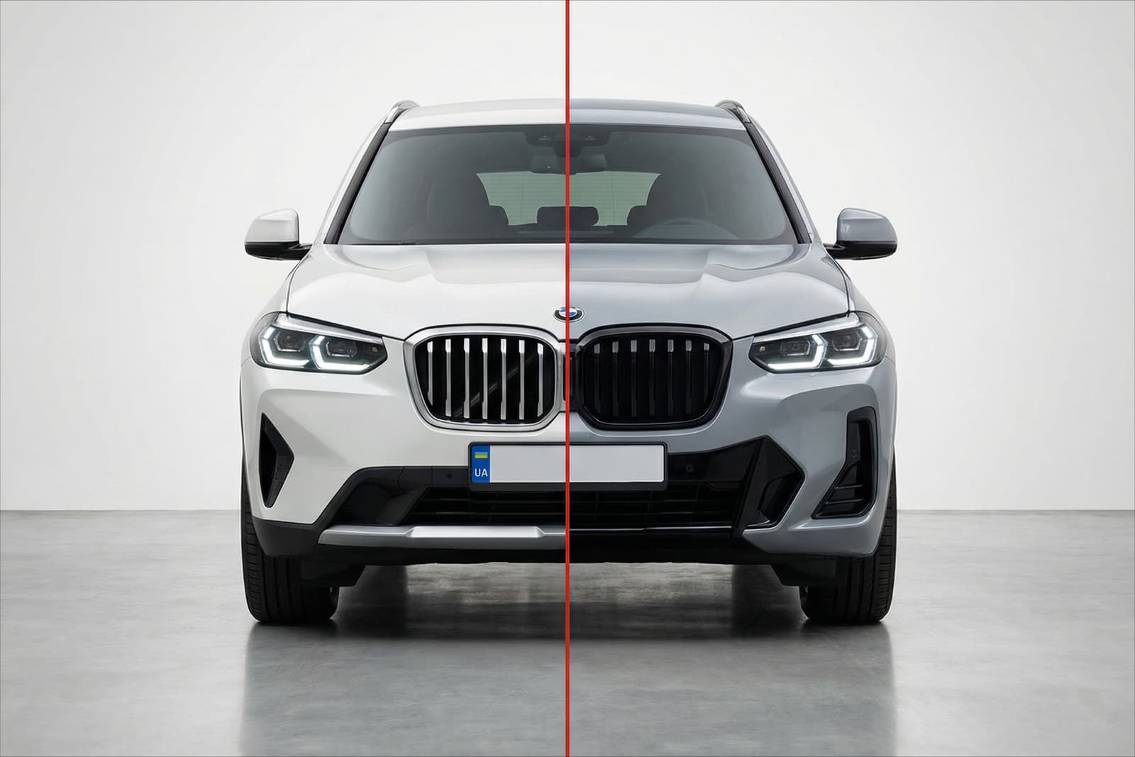 Комплект обвісів з решіткою 2022-2024 (M-Sport)