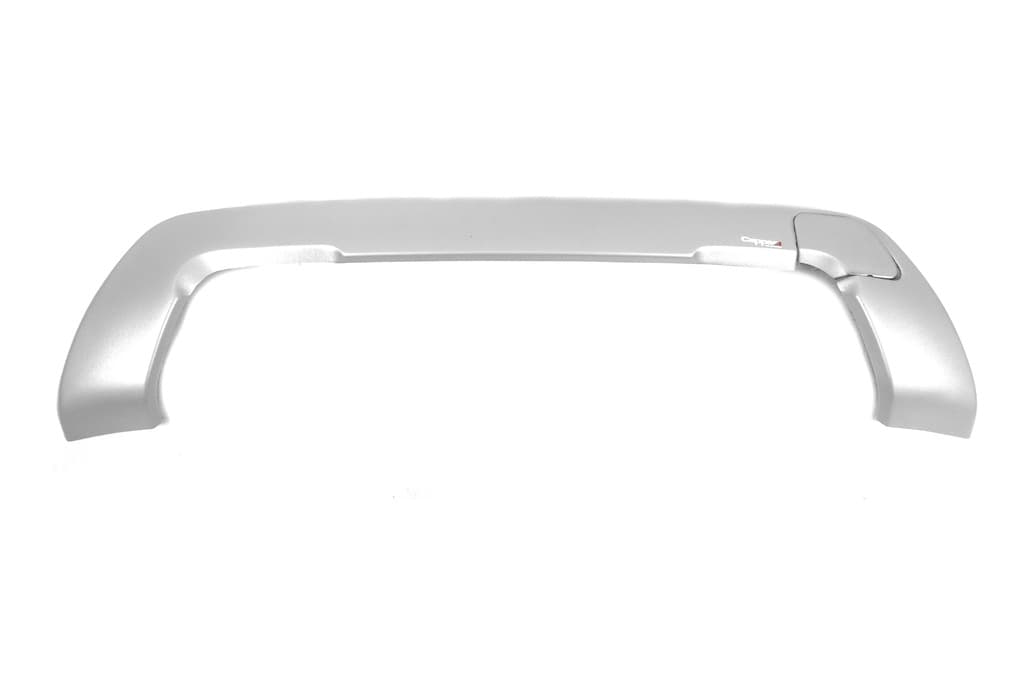Накладка на задній бампер U-Type (ABS, сіра) 3