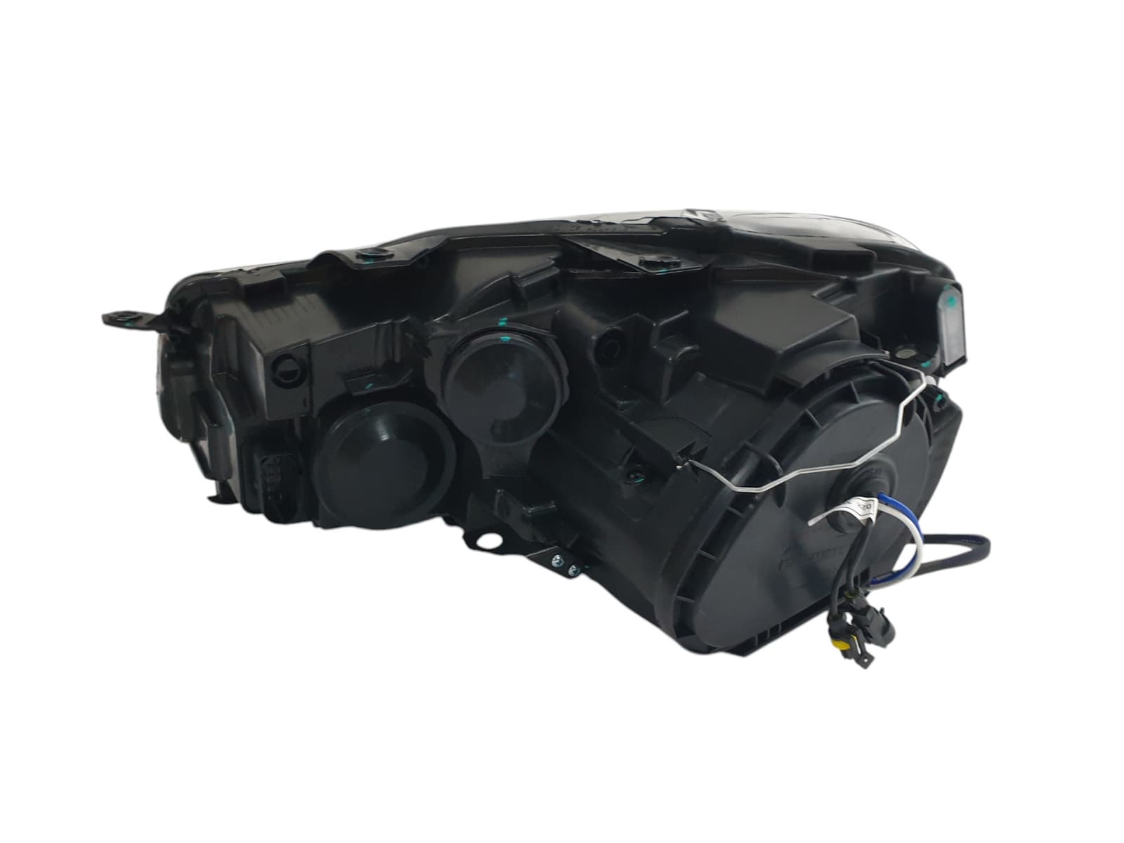 Передні фари (Xenon GTI) Black на Volkswagen Golf VI 2008-2012 року 4
