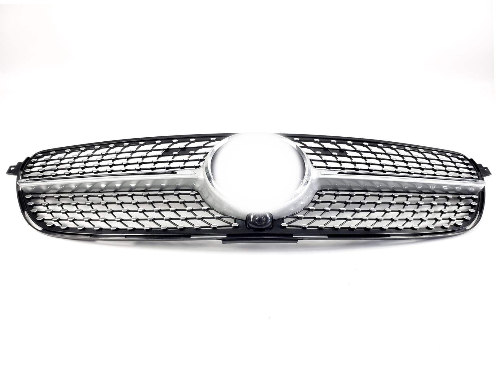 Решітка радіатора Silver Diamond на Mercedes-Benz GLE-Class Coupe C292 2015-2019 року 2