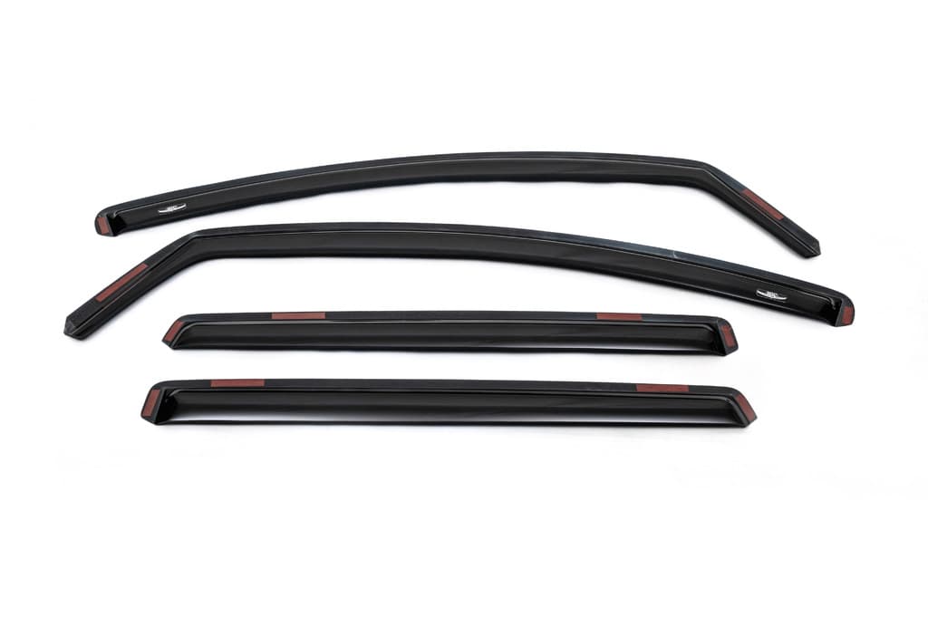 Вітровики з хромованим молдингом Niken Luxury (для Sportback, 4 шт)