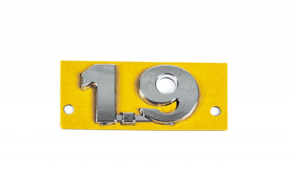 Напис 1.9 (48мм на 25мм)