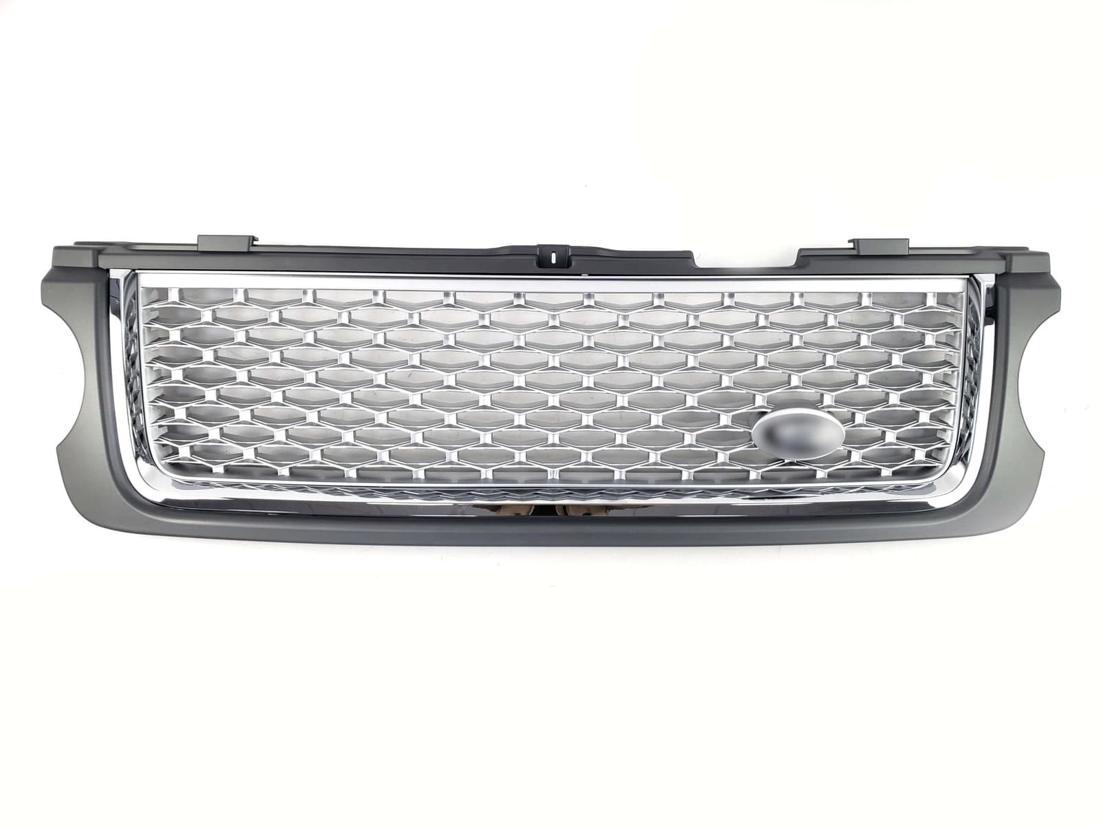 Решітка радіатора + жабра на Land Rover Range Rover Vogue L322 2010-2013 року 2