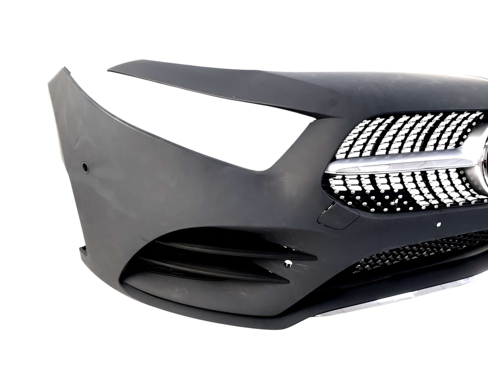 Передній бампер (AMG-Paket) на Mercedes-Benz A-Class W177 2018-2022 року 3