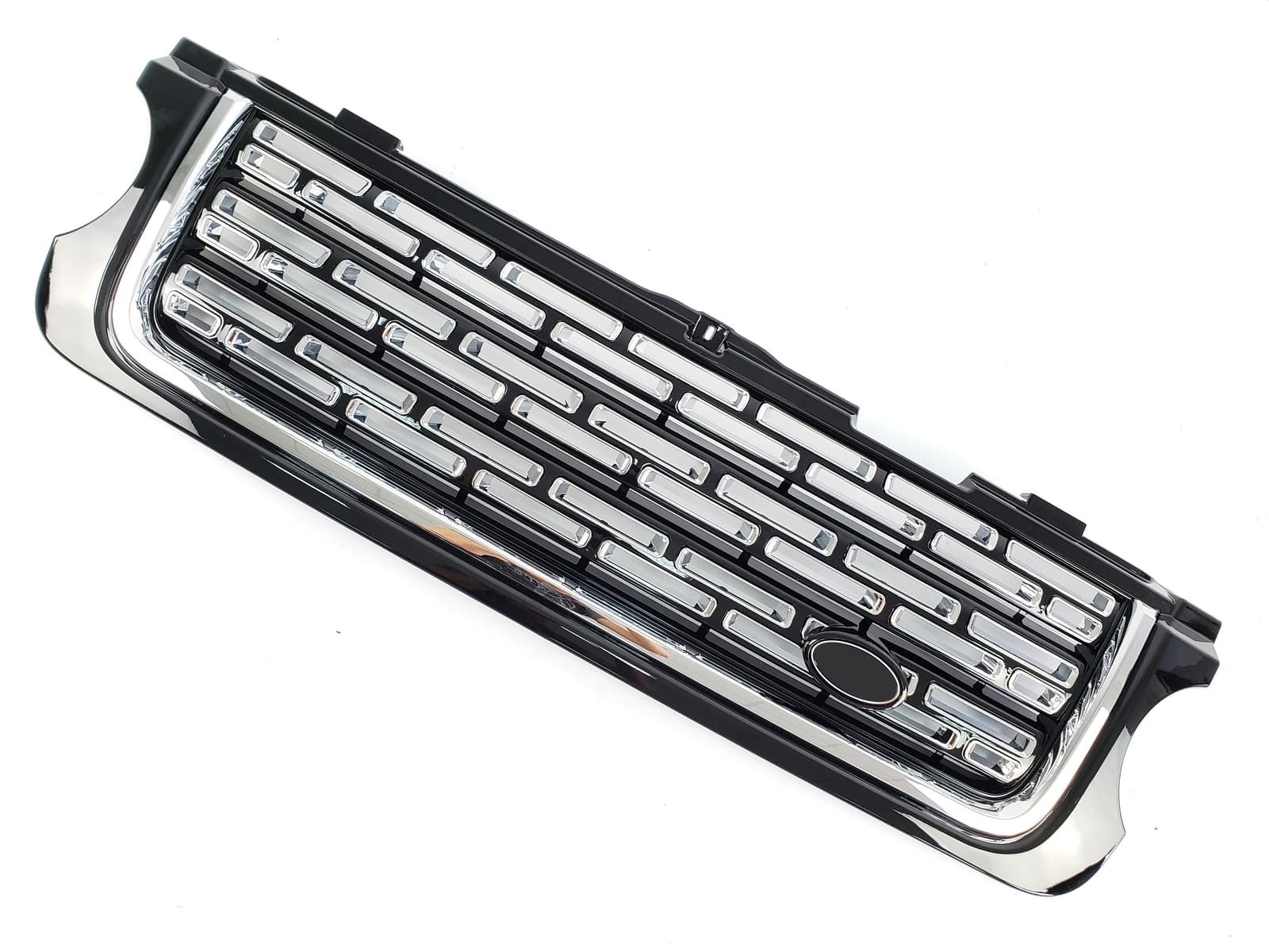 Решітка радіатора + жабра на Land Rover Range Rover Vogue L322 2010-2013 року 3