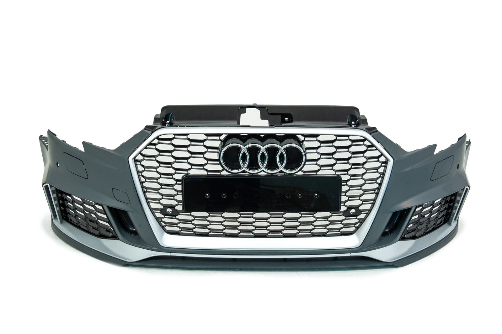 Передній бампер RS-Style V-1 (HB/Sedan, 2016-2020)