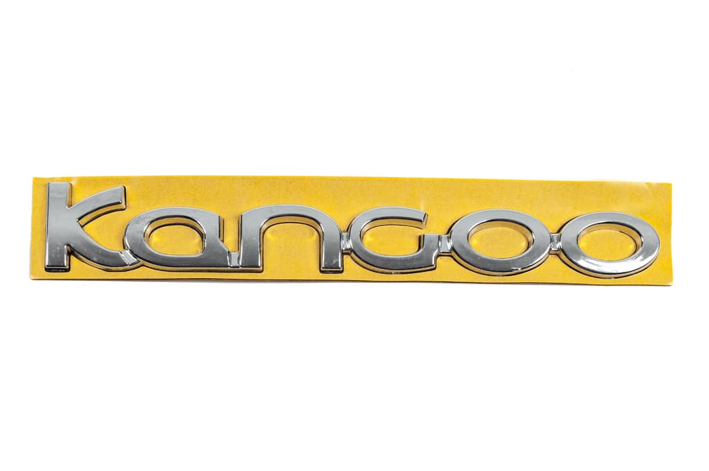 Напис Kangoo 8200694685 (222мм на 28мм)