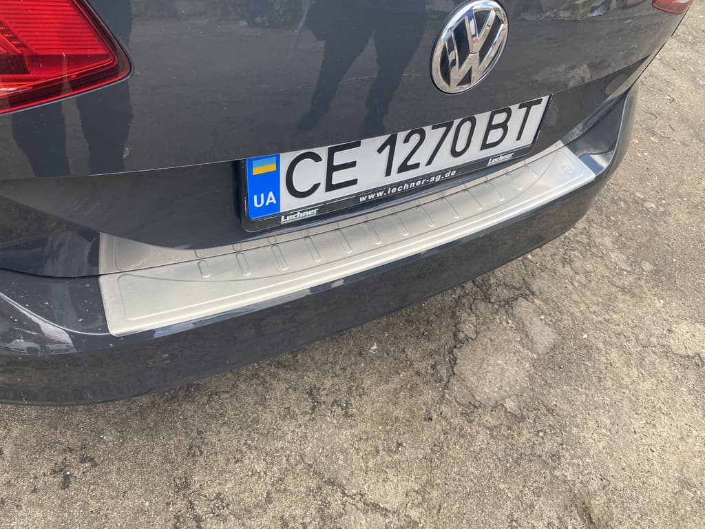 Накладка на задній бампер OmsaLine (нерж) Sedan 2