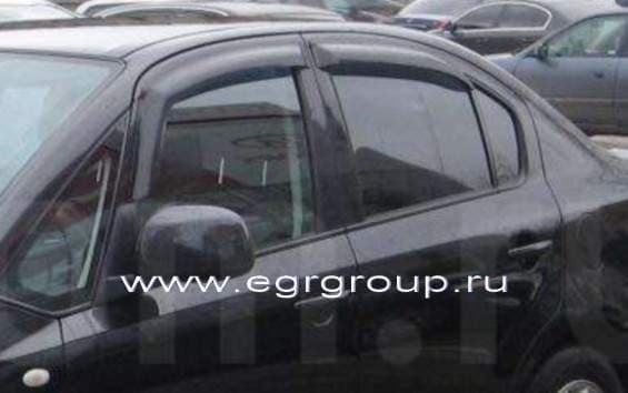 Дефлектори вікон EGR Suzuki SХ4 I Sd 2007-2012