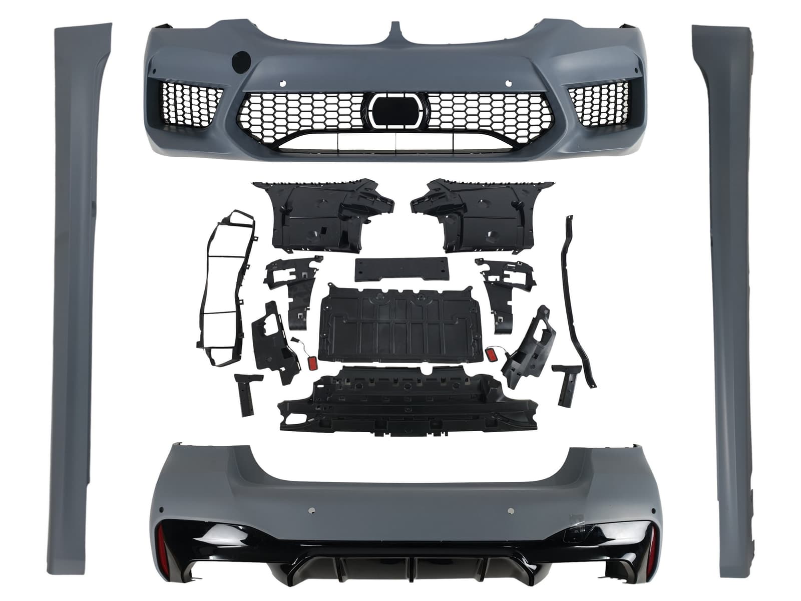 Комплект обвісів (стиль M5 F90) на BMW 5 Series G30 / G31 2017-2020 року