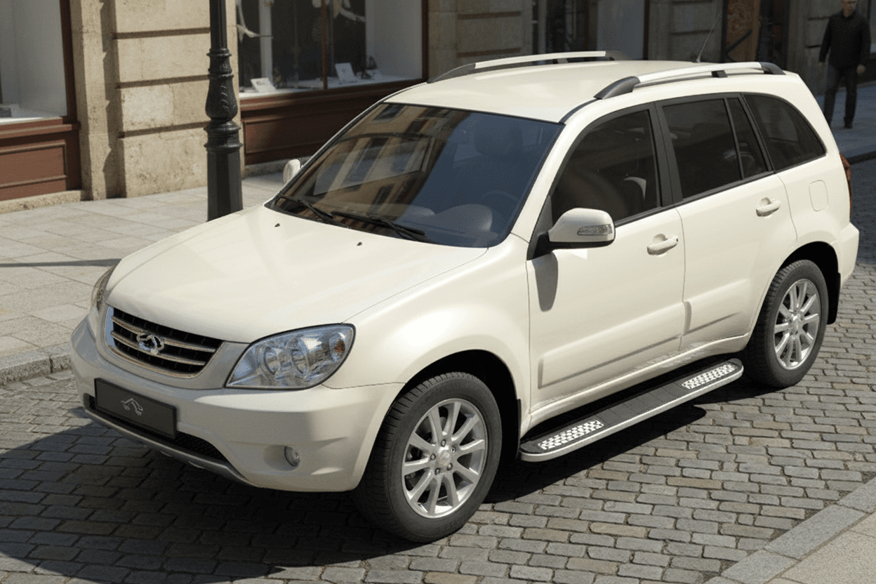 Бокові пороги Tayga V2 (2 шт., алюміній)