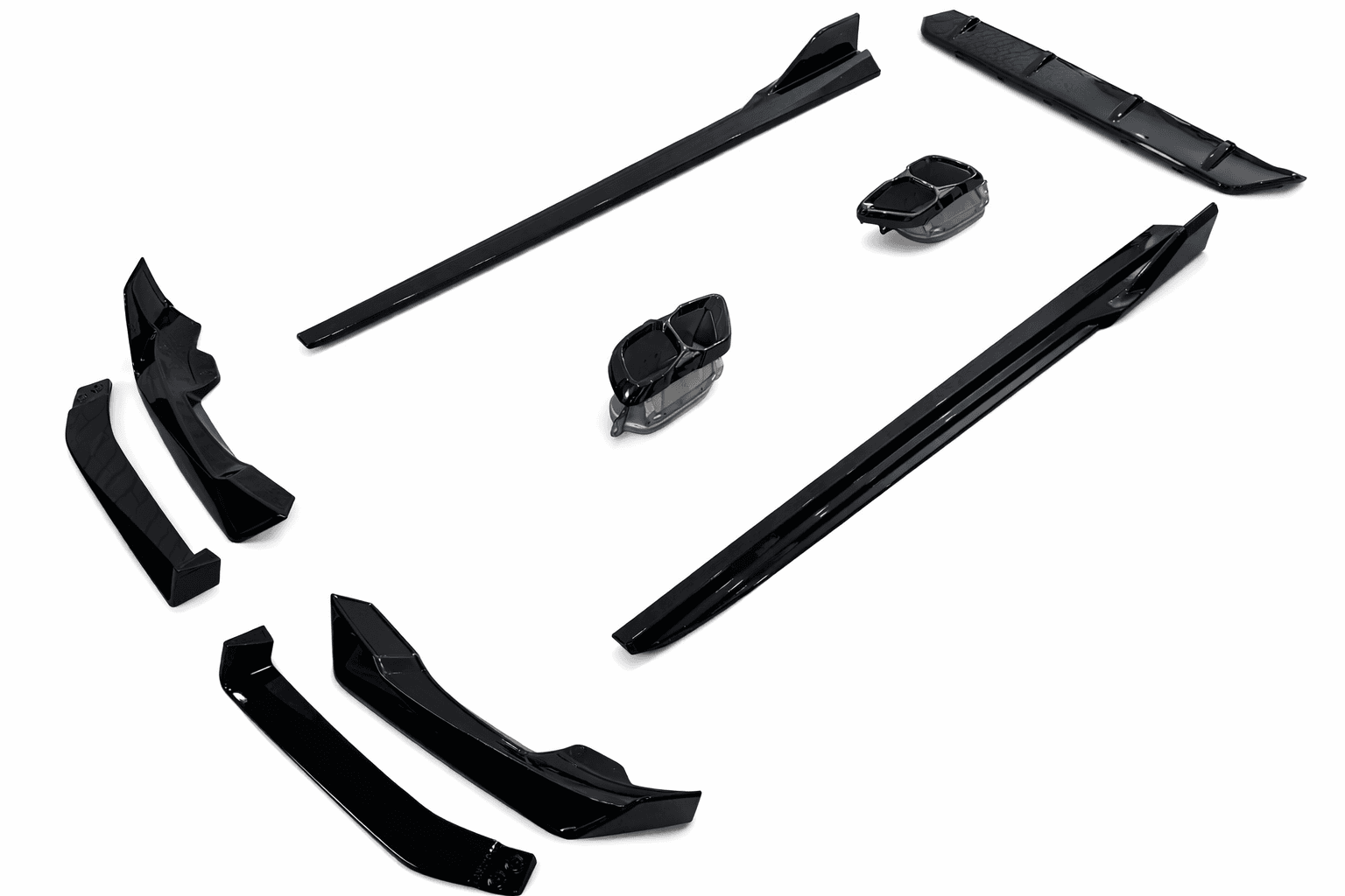 Комплект обвісу M paket LCI Paradigm Black Knight для BMW X6 G06 2023+, колір чорний глянець