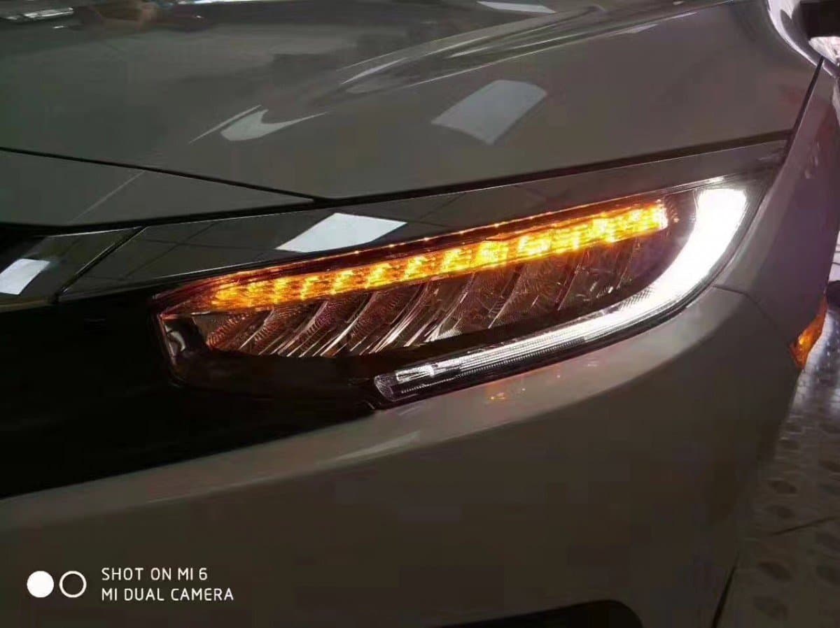 LED фари Honda Civic 10 2016-