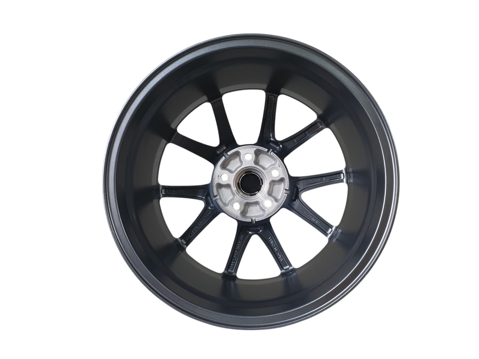 R18 Dark Gunmetal (одноширокі) Диски на Tesla Model 3 2017-2022 року 3