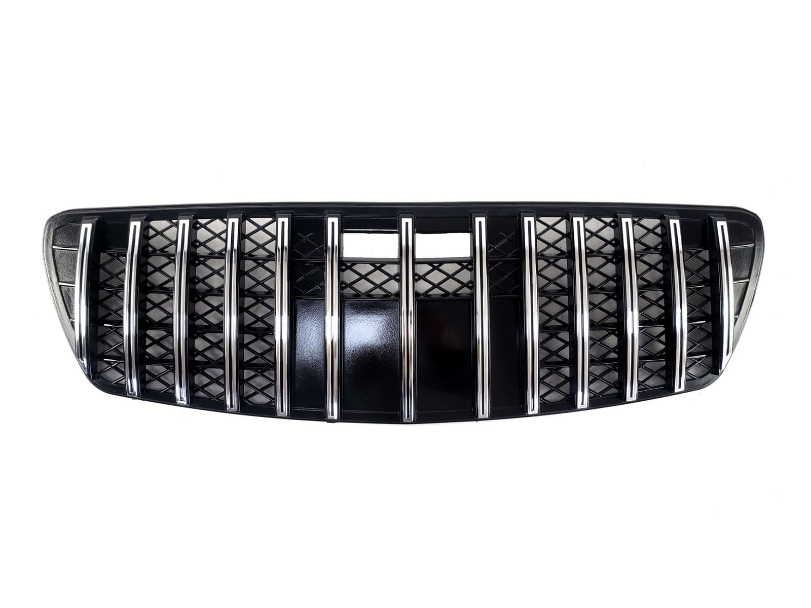 Решітка радіатора Chrome Black GT на Mercedes-Benz E-Class W211 2002-2006 року