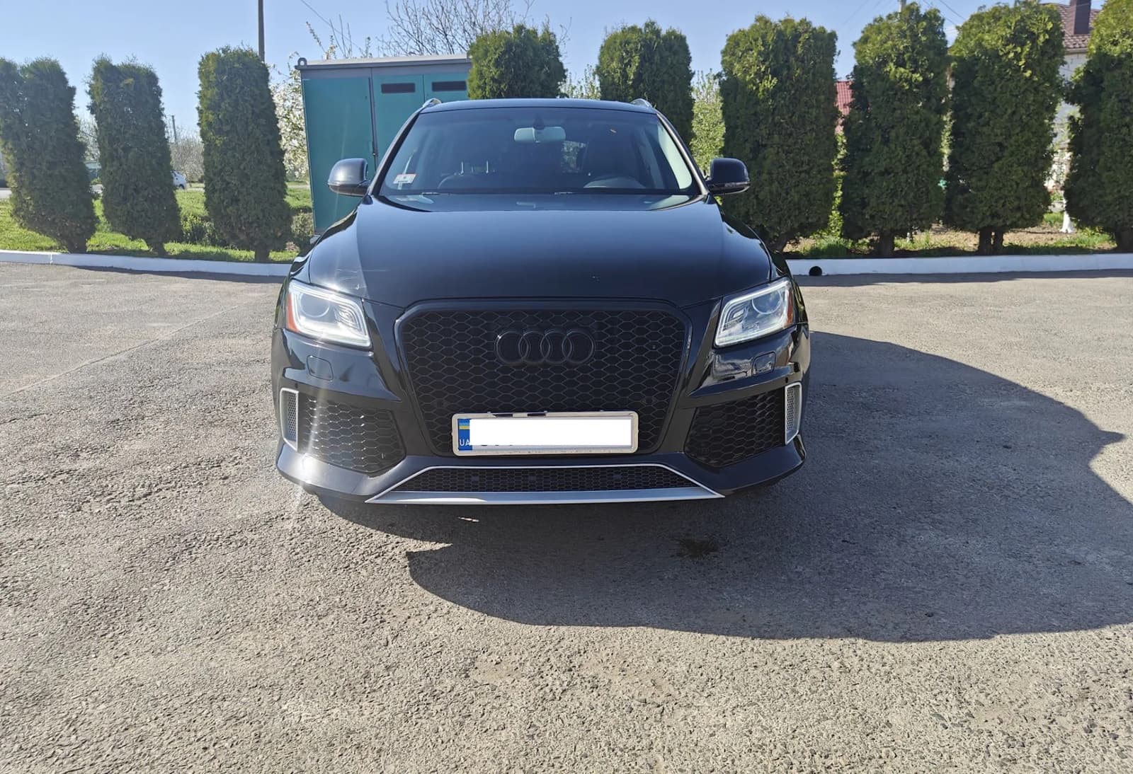 Передній бампер (в стилі RSQ5) V2 на Audi Q5 8R 2012-2016 року 5