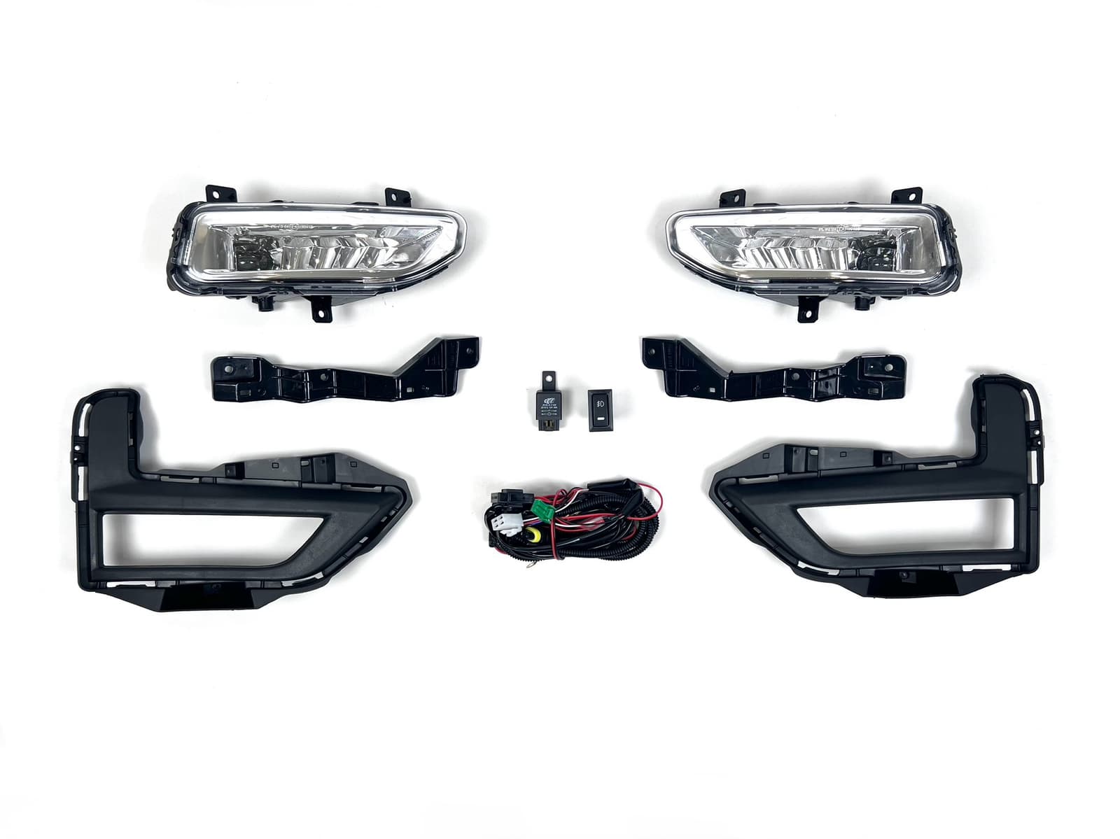 LED протитуманні фари Nissan X-Trail T32/Rogue 2017-2020 (повний комплект для встановлення)