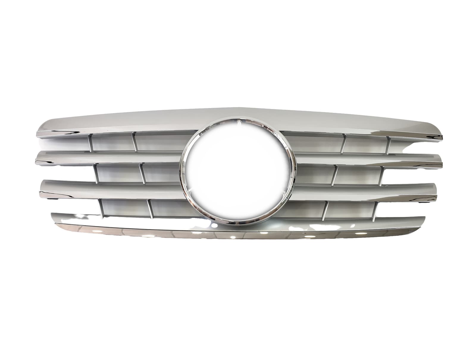 Решітка радіатора Silver CL на Mercedes-Benz E-Class W210 2000-2002 року 2