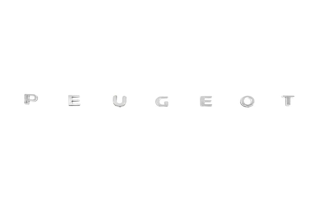 Напис Peugeot (630мм на 25мм)
