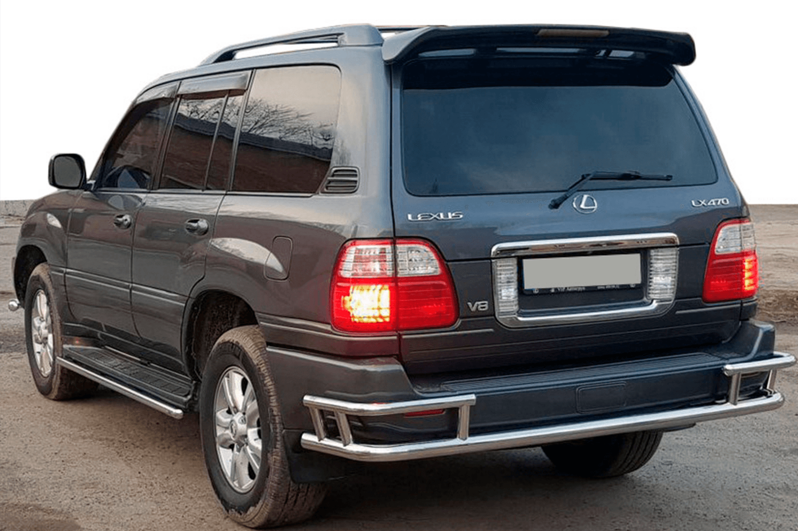 Задній захист AK009-15 (нерж.)