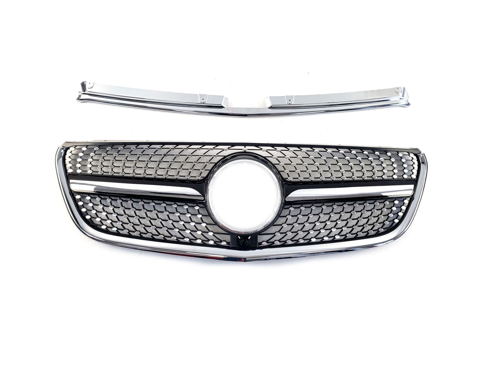 Решітка радіатора Black Diamond на Mercedes-Benz VITO-Class W447 2014-2019 року