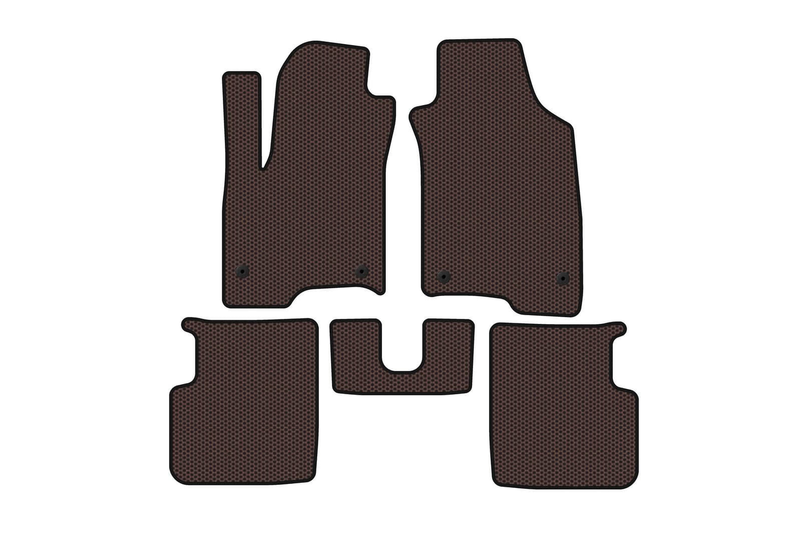 Гумові килимки Carsuit (Коричневий)