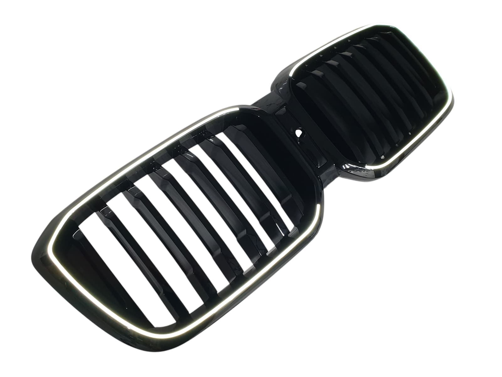 Ніздрі Чорний глянець LED (Iconic Glow) 1bar на BMW X3 G01 2022-2024 року 2