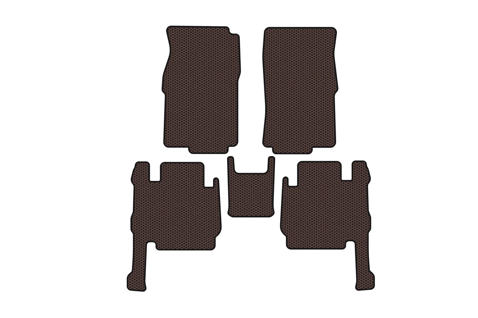 Гумові килимки Carsuit (Коричневий)