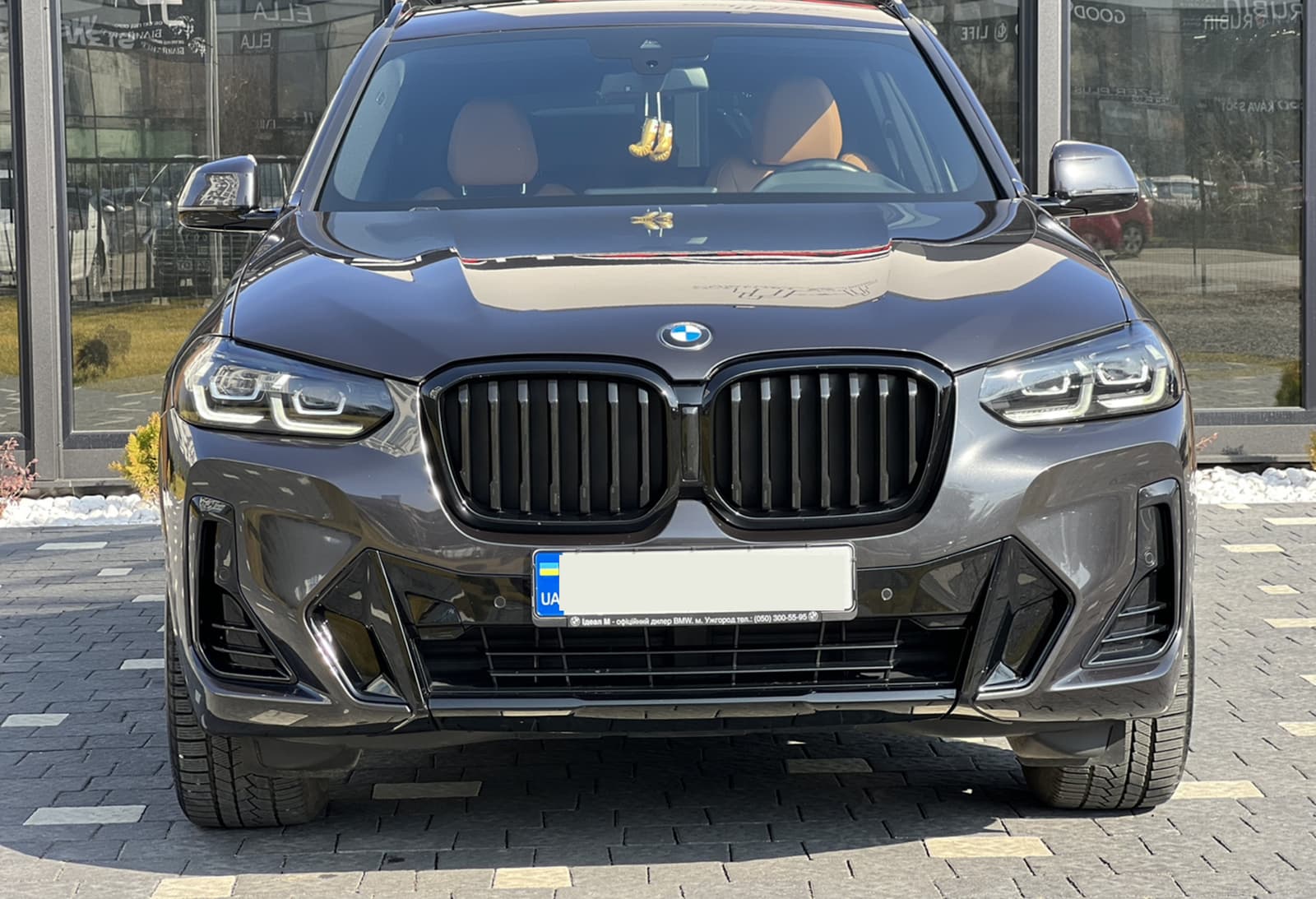 Ніздрі Чорний глянець на BMW X3 G01 2022-2024 року 5