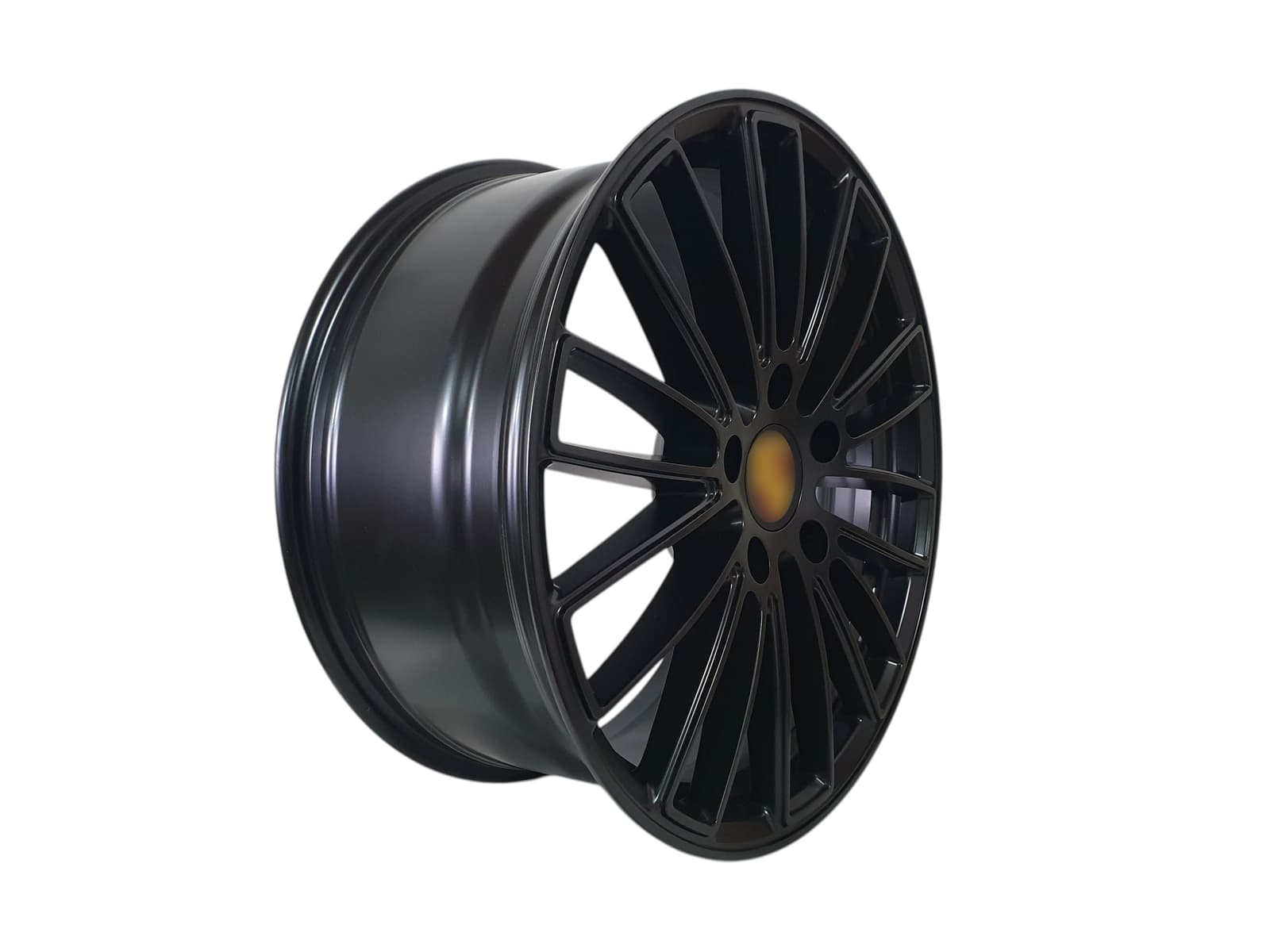 R19 Satin Black Диски (різноширокі) на Porsche Cayenne 958 2010-2014 року 2