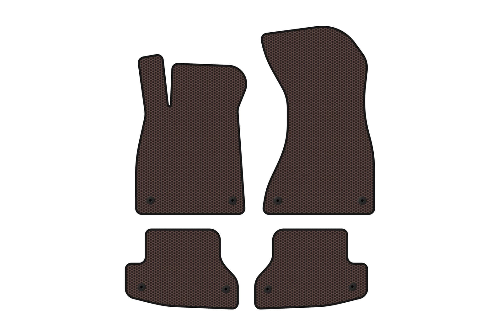 Гумові килимки Carsuit (Купе, коричневий)