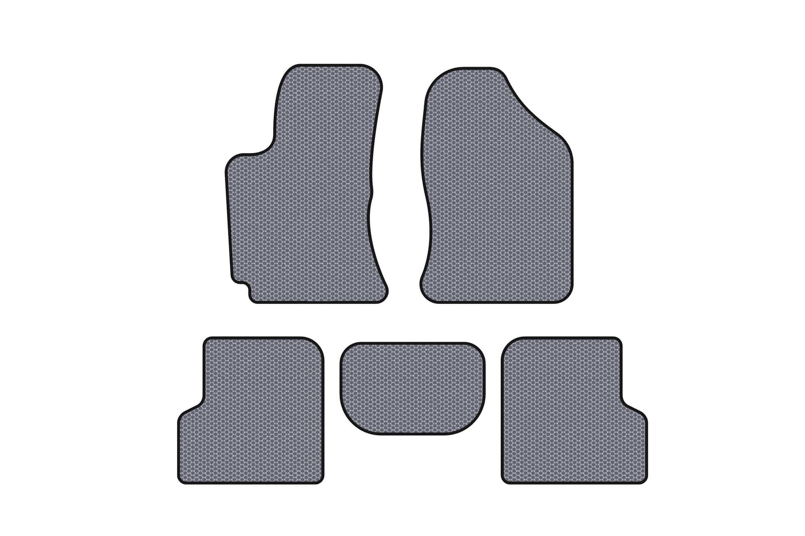Гумові килимки Carsuit (Сірий)