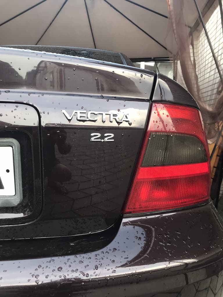 Напис Vectra (Туреччина) 190мм на 26мм