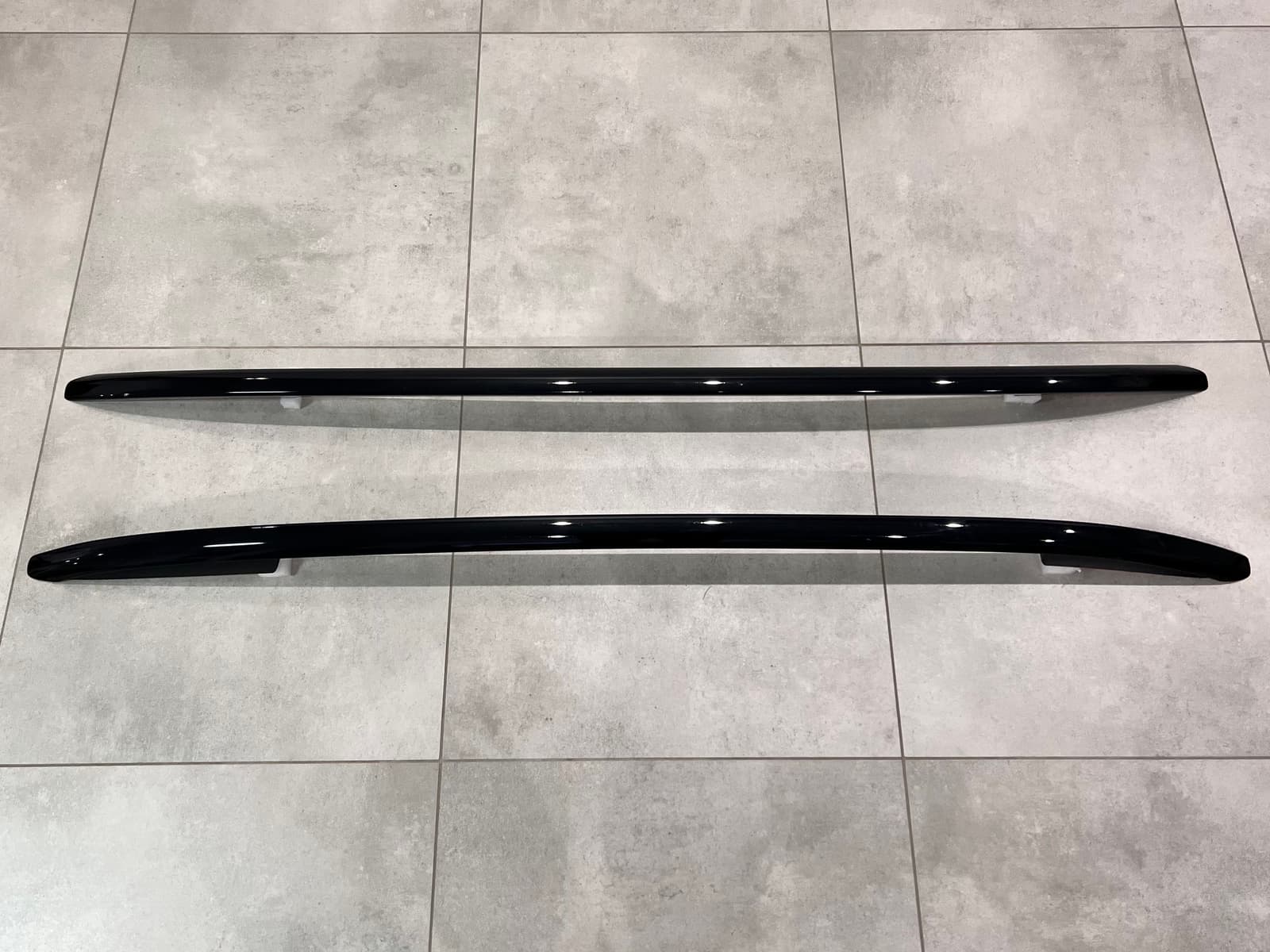 Рейлінги на дах OEM Porsche Cayenne 958/Volkswagen Touareg 2010-2018 алюміній 2шт. колір чорний 4