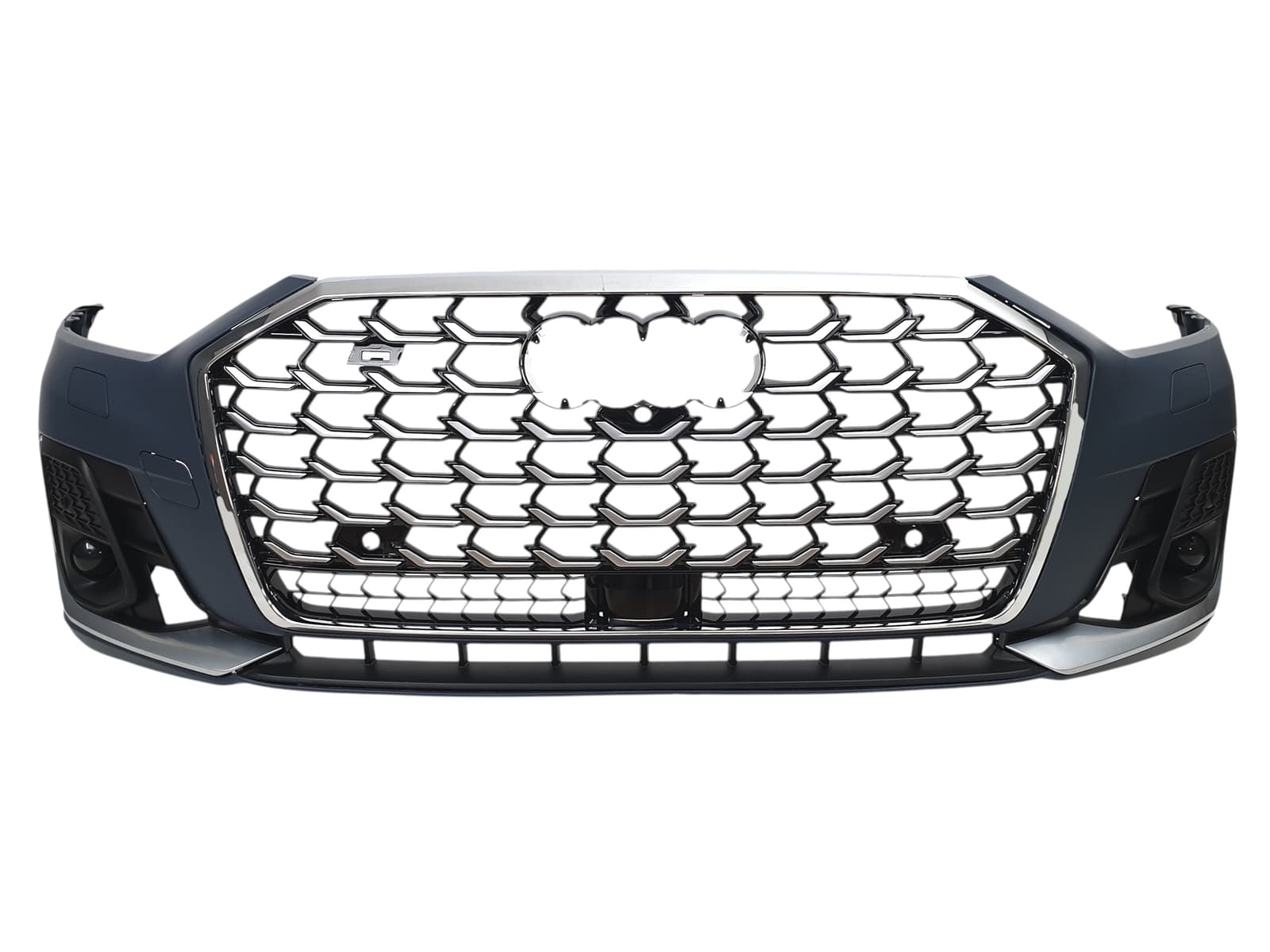 Передній бампер (стиль S8 2021+) на Audi A8 D5 2017-2021 року