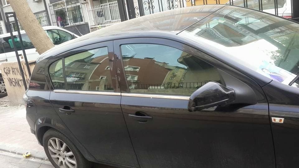 Зовнішня окантовка стекол (нерж) Sedan, Carmos - Турецька сталь 2