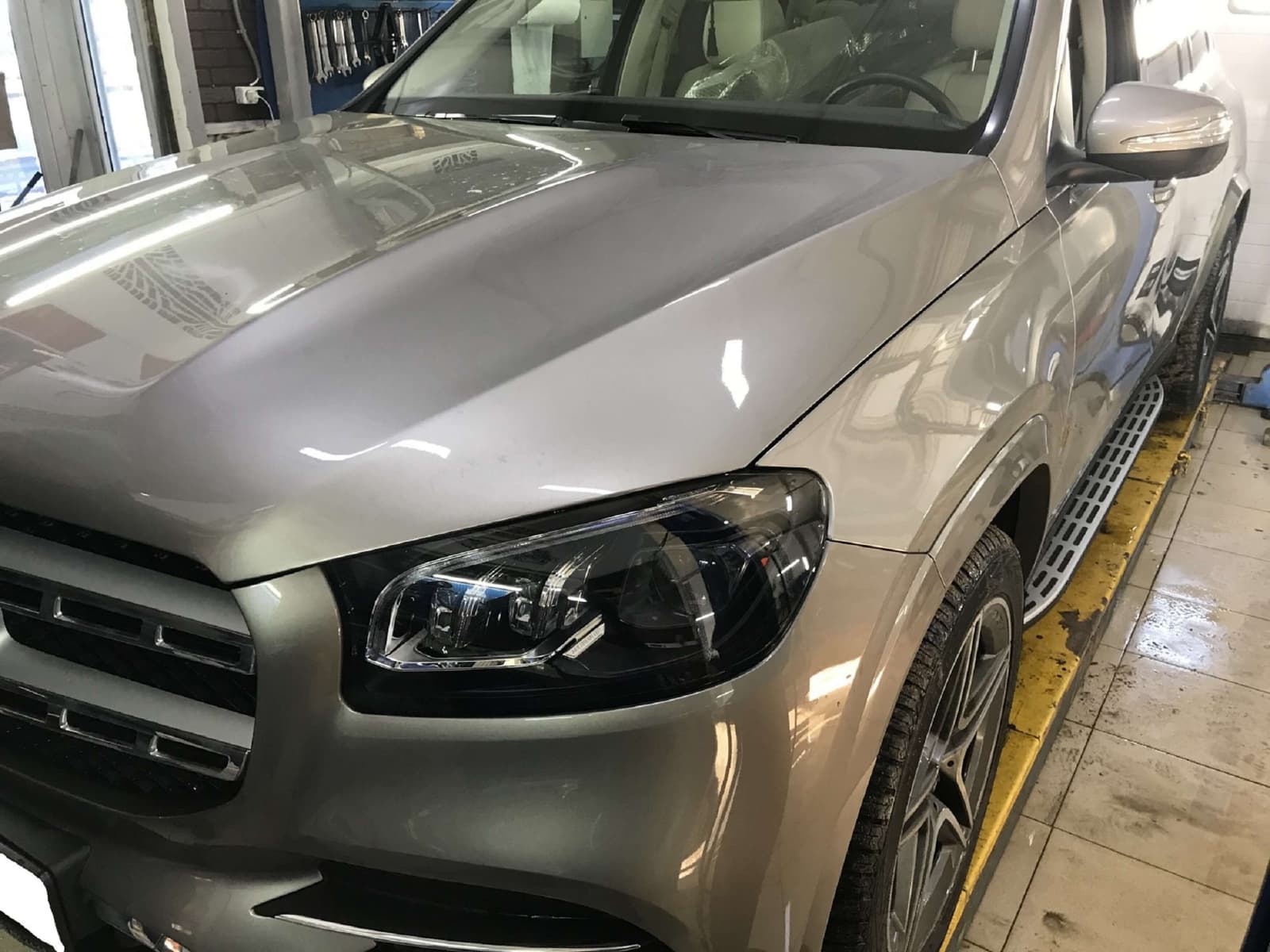 Підніжки на Mercedes-Benz GLS-Class X167 2019-2023 року 5