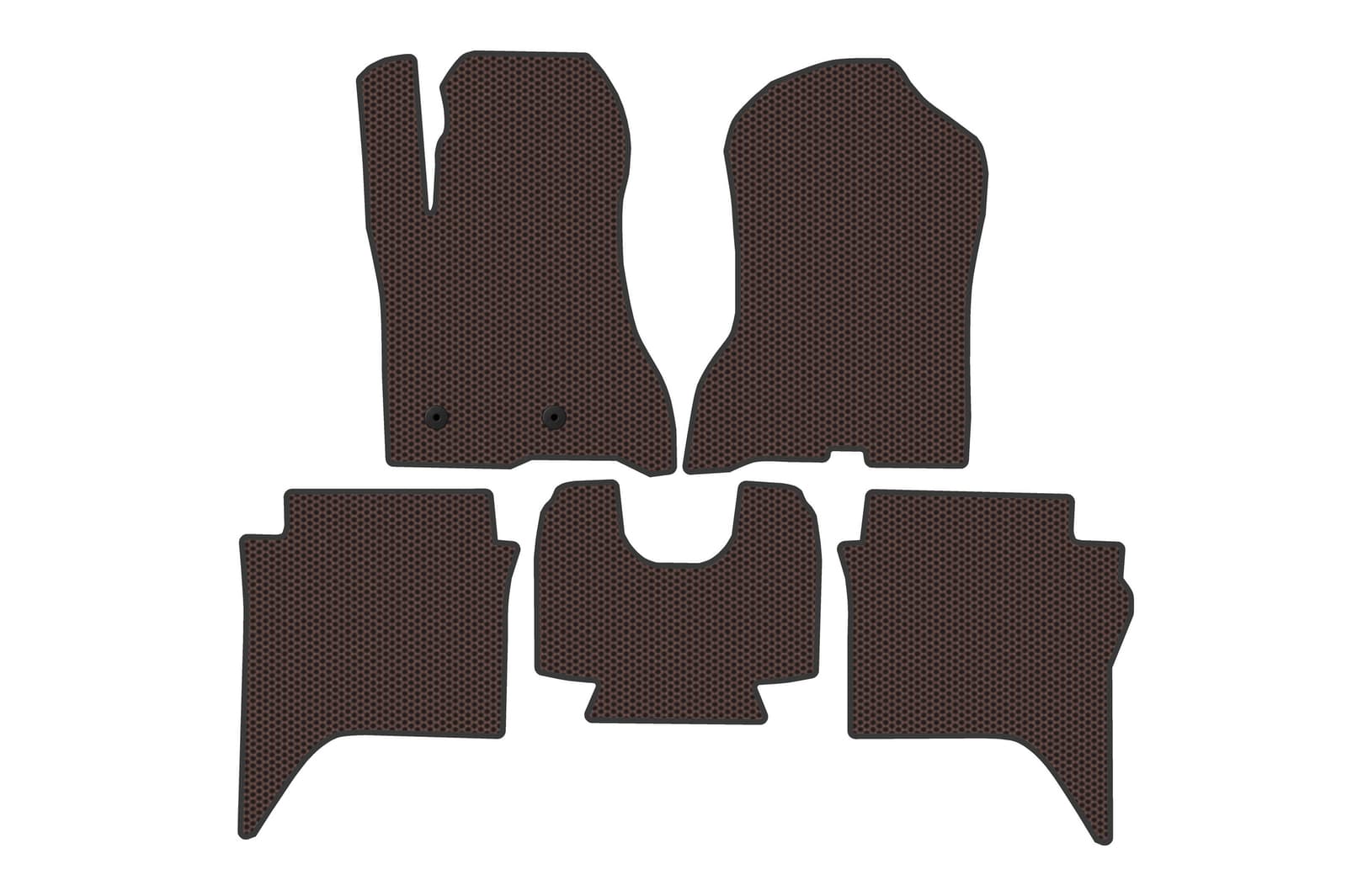 Гумові килимки Carsuit (Коричневий)