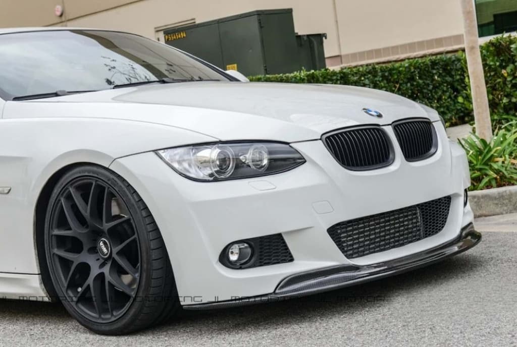 Передня Lip накладка CSL-Style (для M-Sport 2006-2010, чорний глянець)