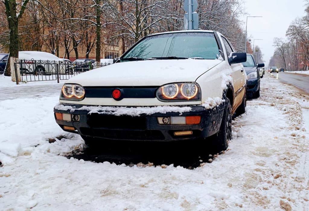 Зимова накладка на решітку Матова