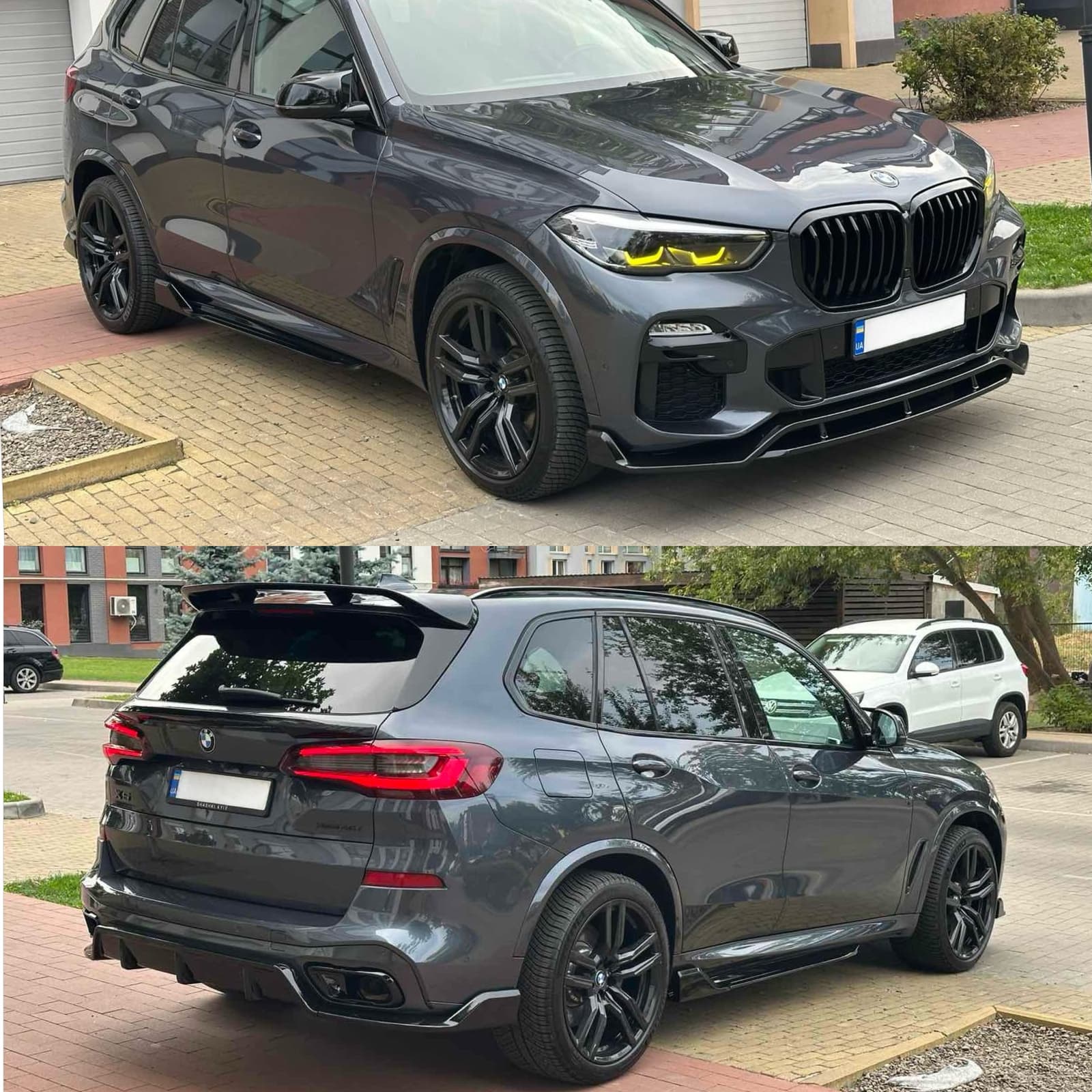 Комплект обвіс Paradigma BMW X5 G05 2018 чорний глянець