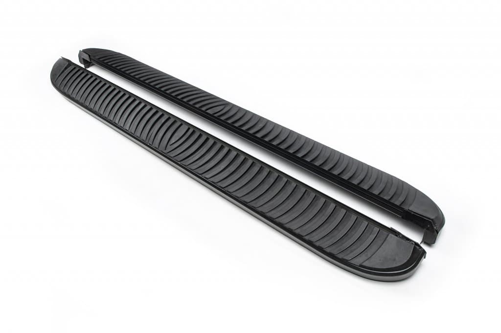 Бокові пороги Tayga Black (2 шт., Алюміній) 2