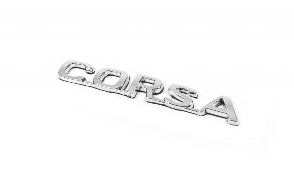 Напис Corsa 12.5см на 2.0см 2