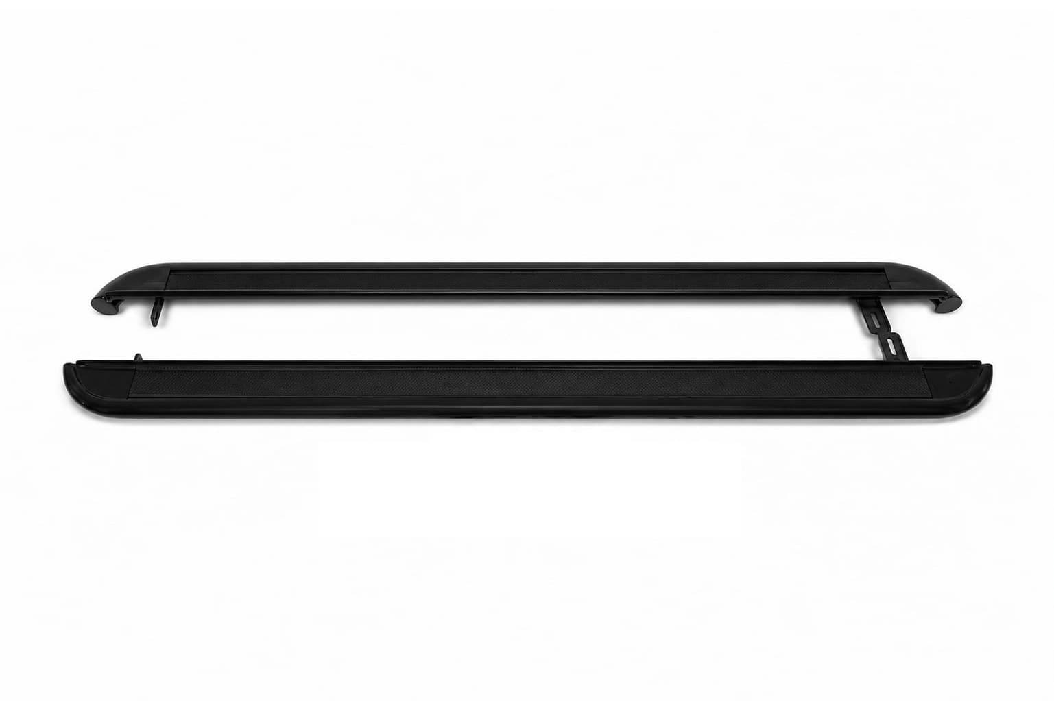 Бокові пороги Premium Black (2 шт., нерж.) Ø60