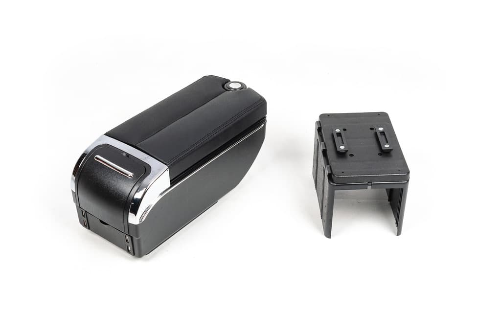 Універсальний підлокітник із USB (чорний)