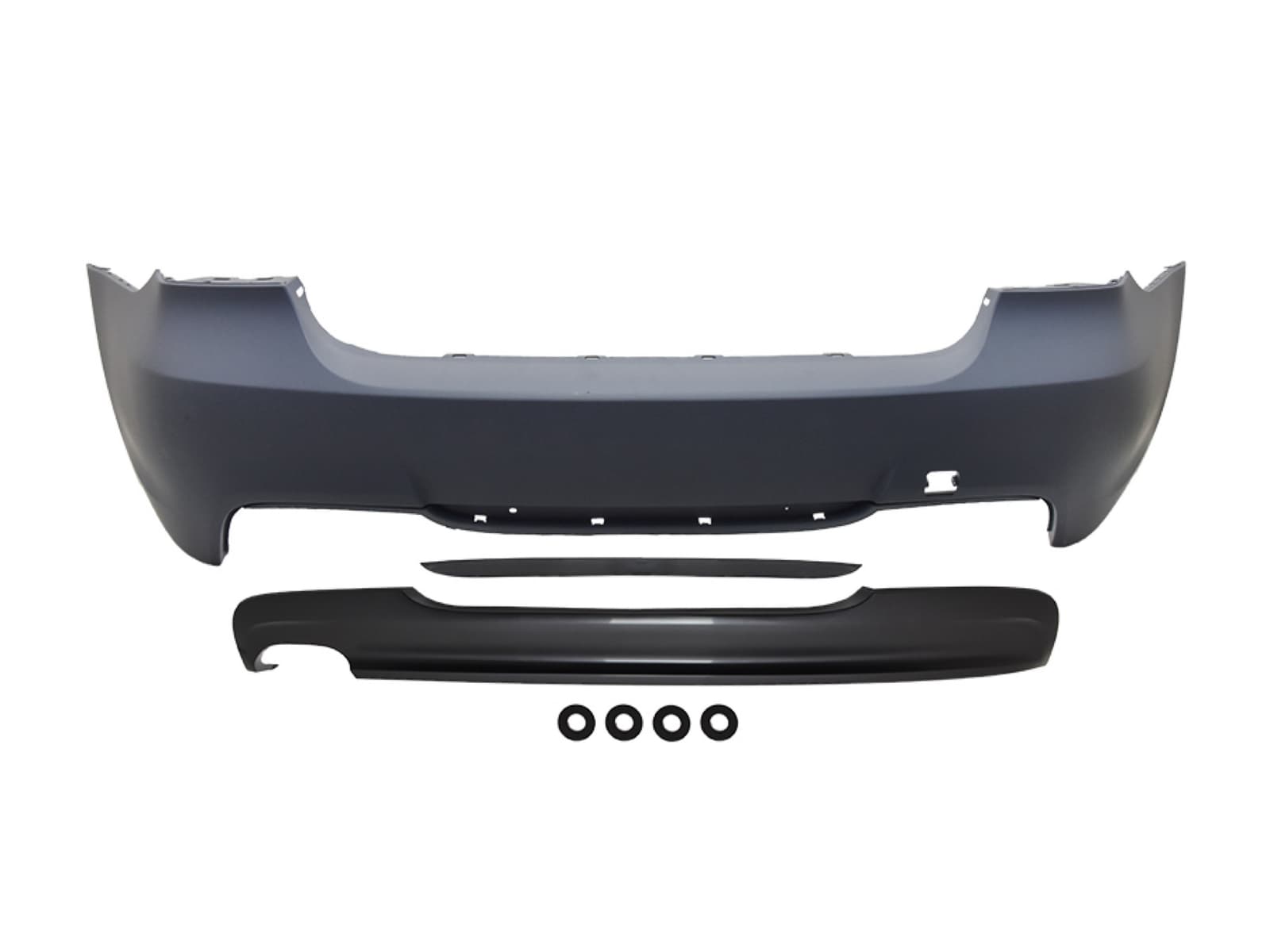 Бампер задній M Paket BMW 3 Series E90 2005-2011 00----