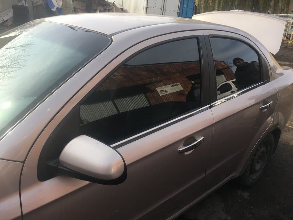 Нижній молдинг вікон (4 шт., нерж.) Sedan 4