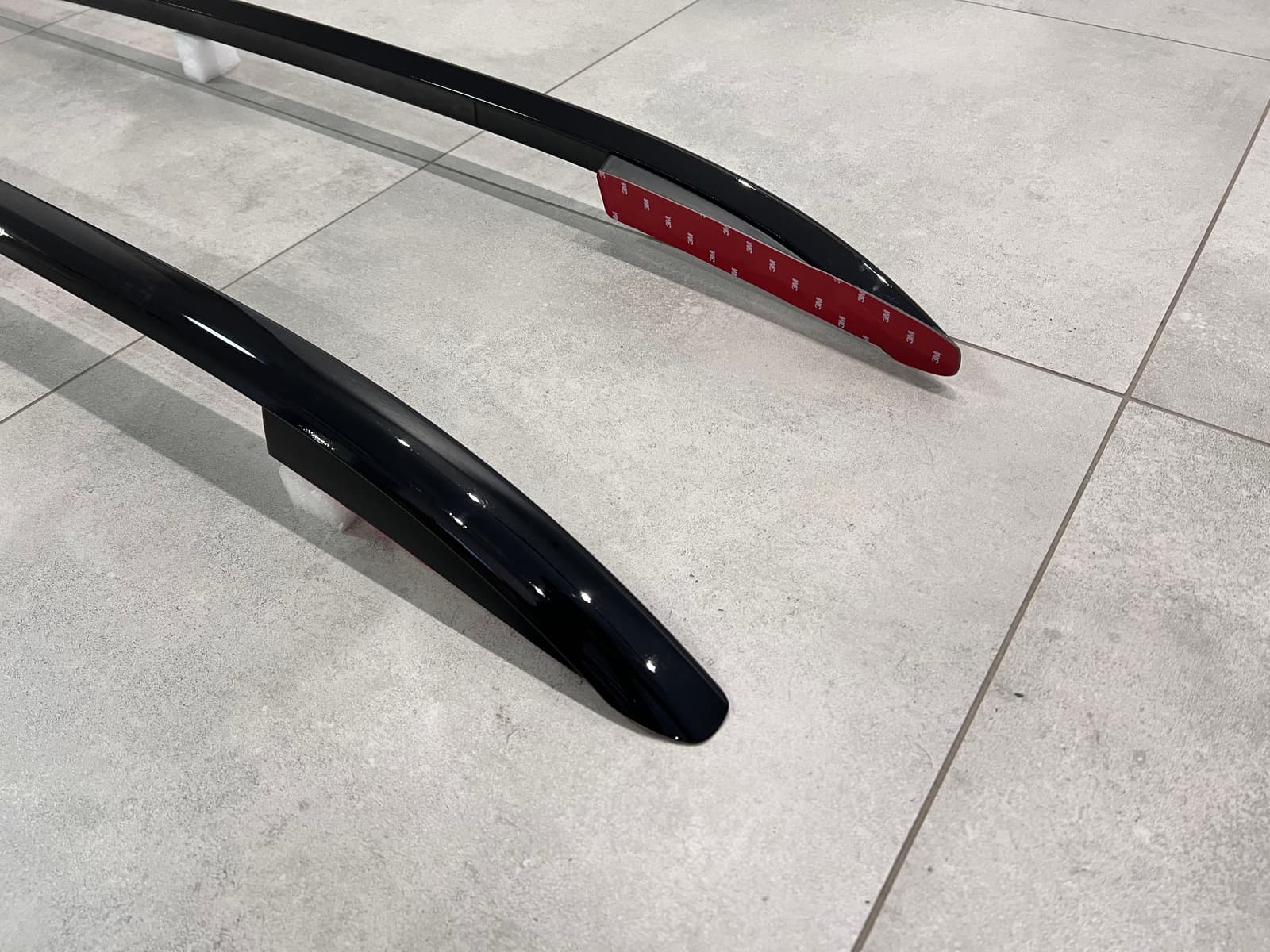 Рейлінги на дах OEM Porsche Cayenne 958/Volkswagen Touareg 2010-2018 алюміній 2шт. колір чорний 5